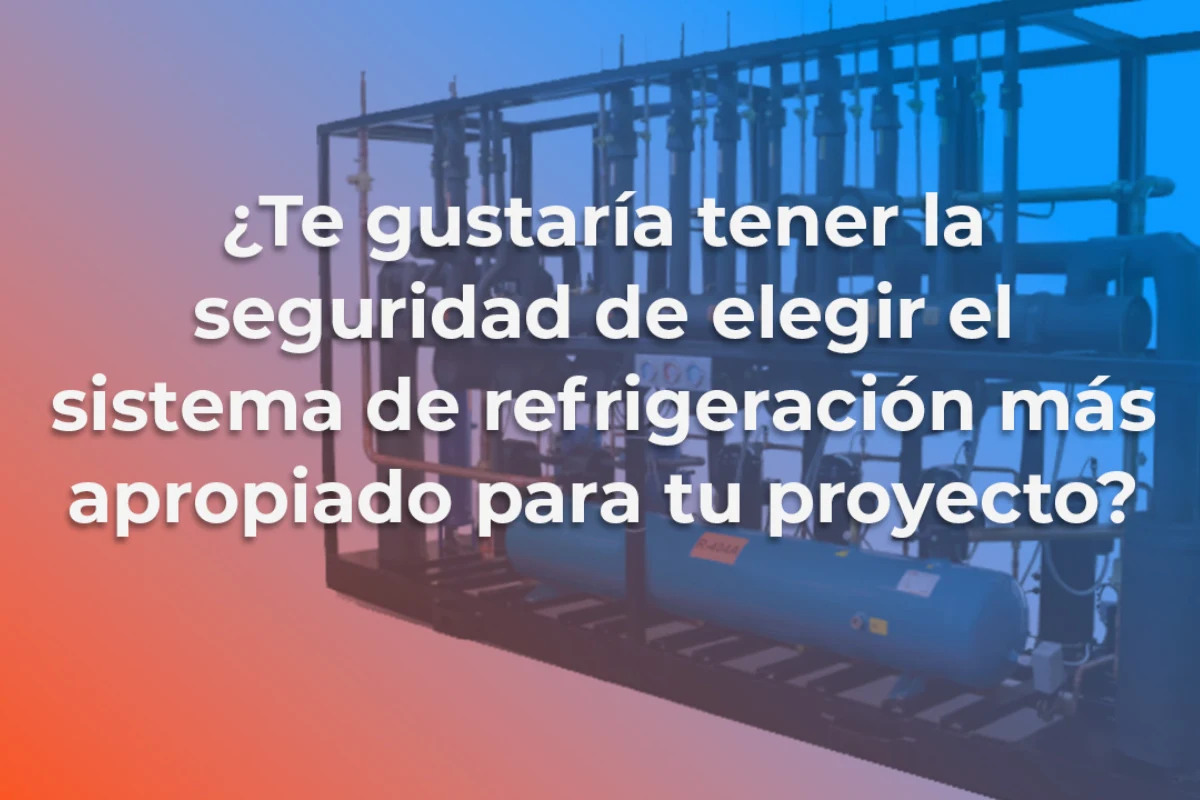 Rack de compresores o unidad condensadora